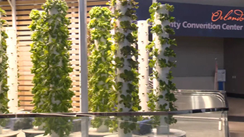 OTV | Centerplate and OCCC 50,000 Hydroponic Plants Donated