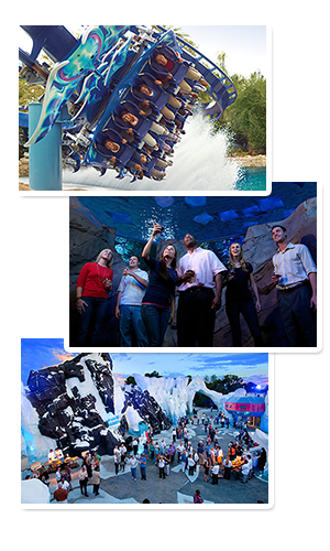 SeaWorld Orlando attractions