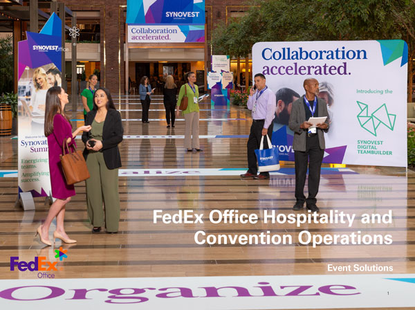 Download the FedEx Office Event Solutions Catalog